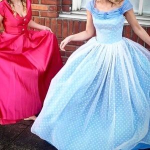 vintage 1950s ball gown dress